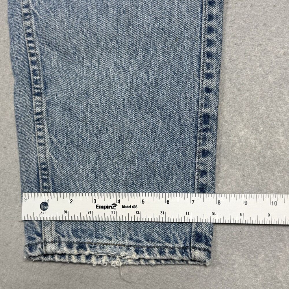 VTG 90s Levis SilverTab Jeans Mens Size 33 Baggy Fit Light Wash Denim Y2k - Picture 9 of 16